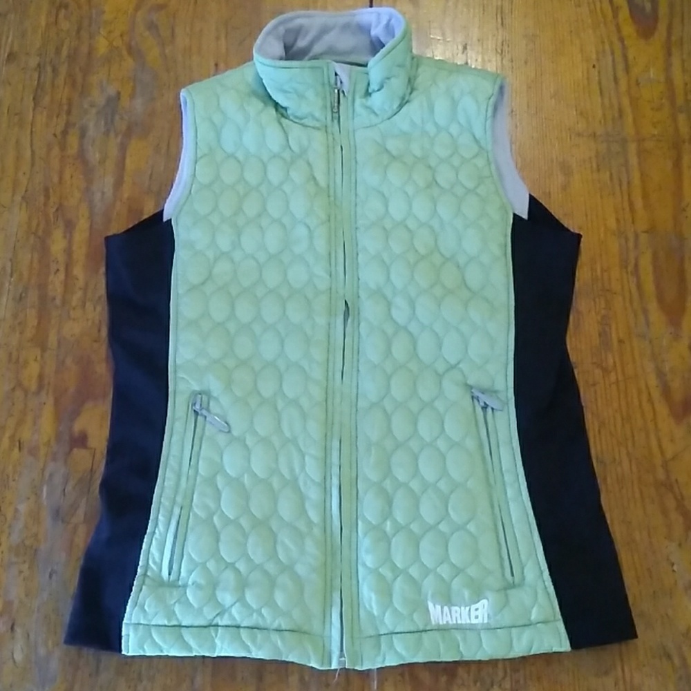 Marker Green Quilted Vest